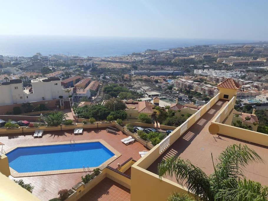 Apartamento Con Impresionantes Vistas Y Piscina Costa Adeje (Tenerife) Exterior foto