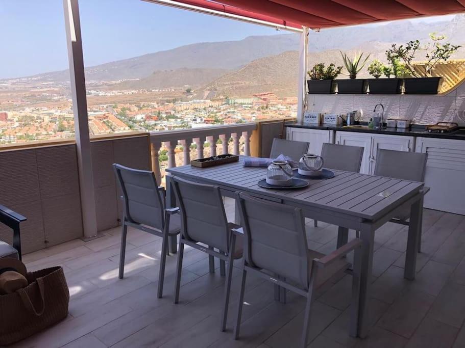 Apartamento Con Impresionantes Vistas Y Piscina Costa Adeje (Tenerife) Exterior foto