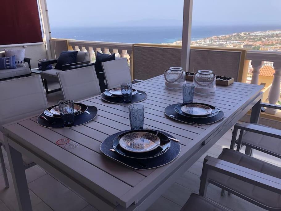 Apartamento Con Impresionantes Vistas Y Piscina Costa Adeje (Tenerife) Exterior foto