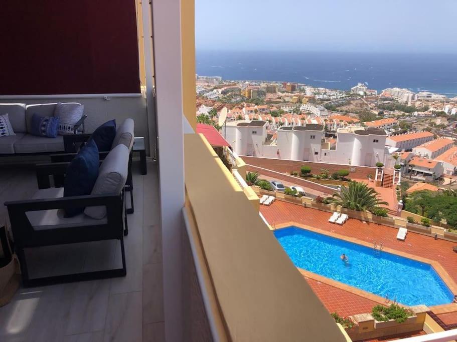Apartamento Con Impresionantes Vistas Y Piscina Costa Adeje (Tenerife) Exterior foto